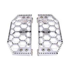 OG HoneyComp V3 Floorboards - Indian Bagger Floorboards Original Garage Moto Chrome
