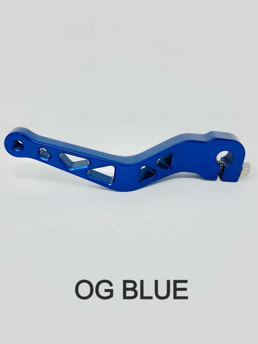 Destroyer Shift Lever, Blue - Touring & FXR & Dyna & Softail Shift Arm Death Metal Racing