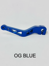 Destroyer Shift Lever, Blue - Touring & FXR & Dyna & Softail Shift Arm Death Metal Racing
