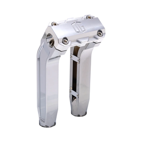 OG 8.5" Pull Back Risers Risers Original Garage Moto Standard OG Top Clamp Chrome Aluminium Finish