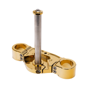 Og 2018 Up Softail 49mm Lower Triple Trees Kit Original Garage Moto Gold Plating