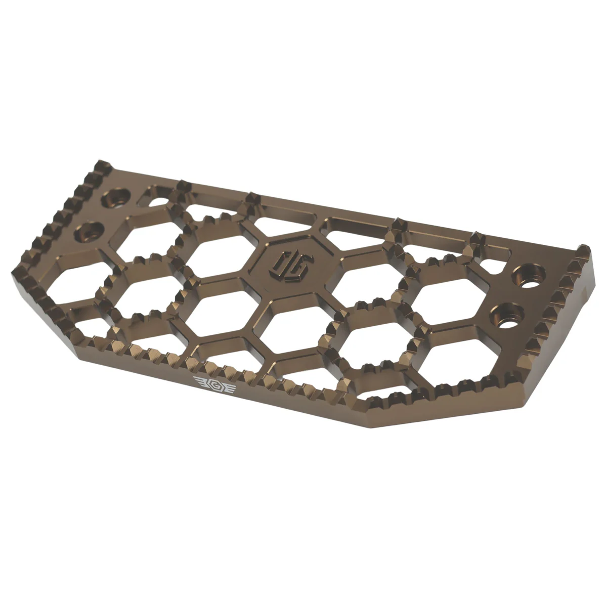 OG HoneyComp V3 Floorboards Replacement Gripper Floorboards Original Garage Moto Bronze