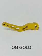 Destroyer Shift Lever, OG Gold - Touring & FXR & Dyna & Softail Shift Arm Death Metal Racing