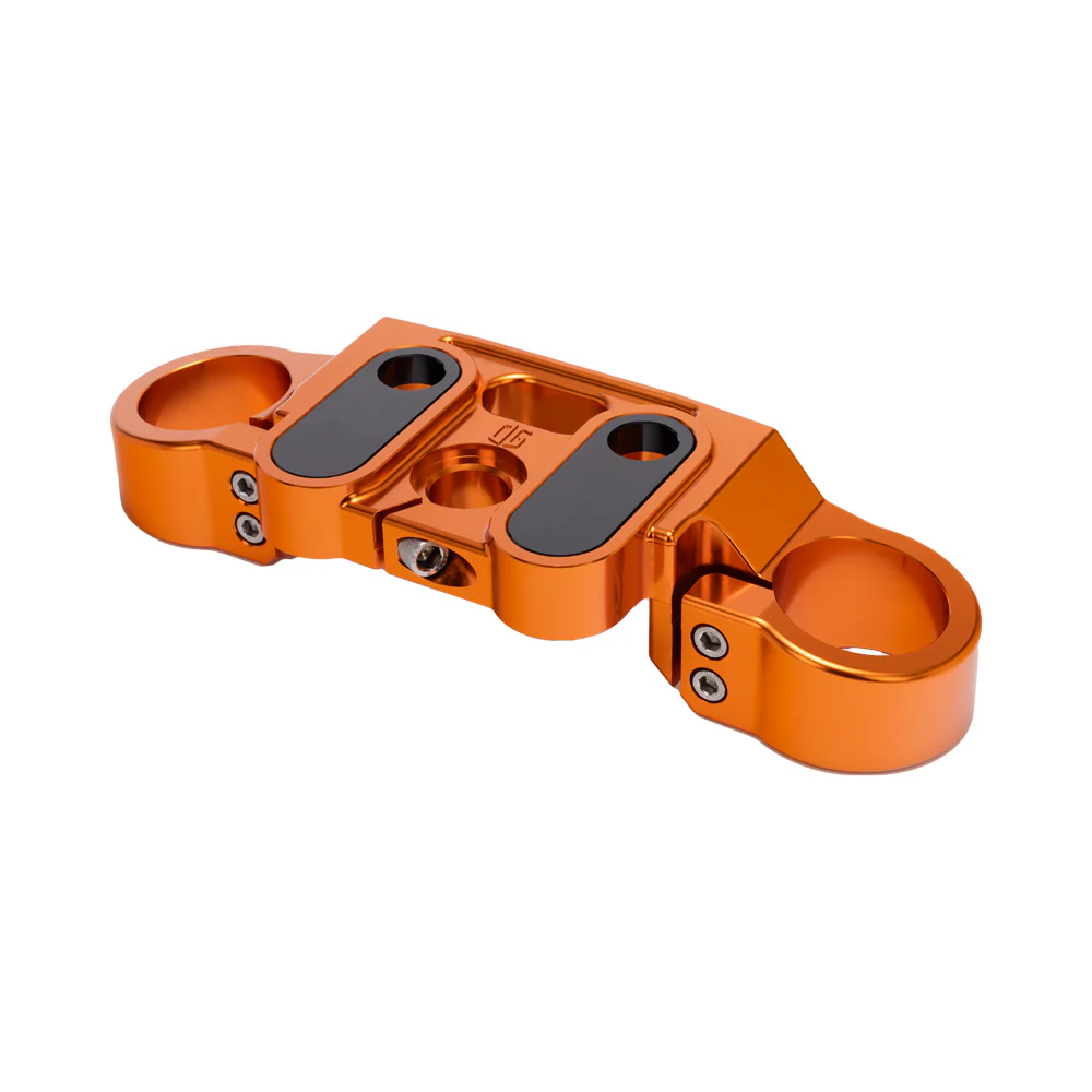 Og 2020 Up Softail Lowrider S & St Drop 1" Top Triple Tree Original Garage Moto Orange