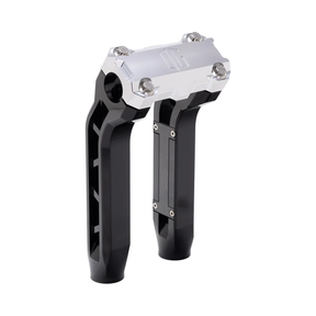 OG Performance 8.5" Pull Back Risers Risers Original Garage Moto OG Performance Top Clamp Black Aluminium Finish