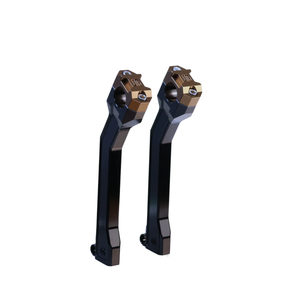 OG 9.5" Pull Back Risers - Pan America Risers Original Garage Moto Black Bronze