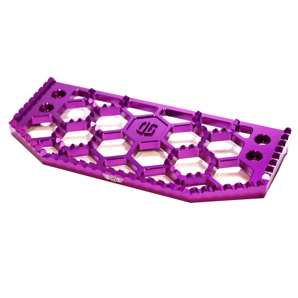 OG HoneyComp V3 Floorboards Replacement Gripper Floorboards Original Garage Moto Purple