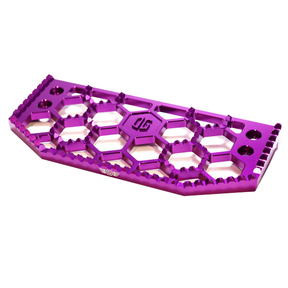 OG HoneyComp V3 Floorboards Replacement Gripper Floorboards Original Garage Moto Purple