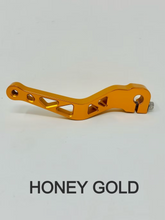 Destroyer Shift Lever, Honey Gold - Touring & FXR & Dyna & Softail Shift Arm Death Metal Racing