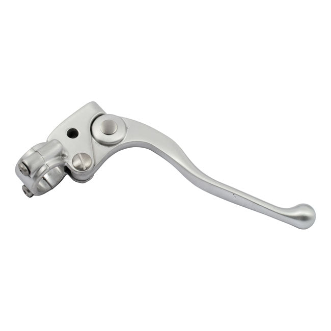 Classic Brake Lever Assembly, Polished Levers Kustom Tech