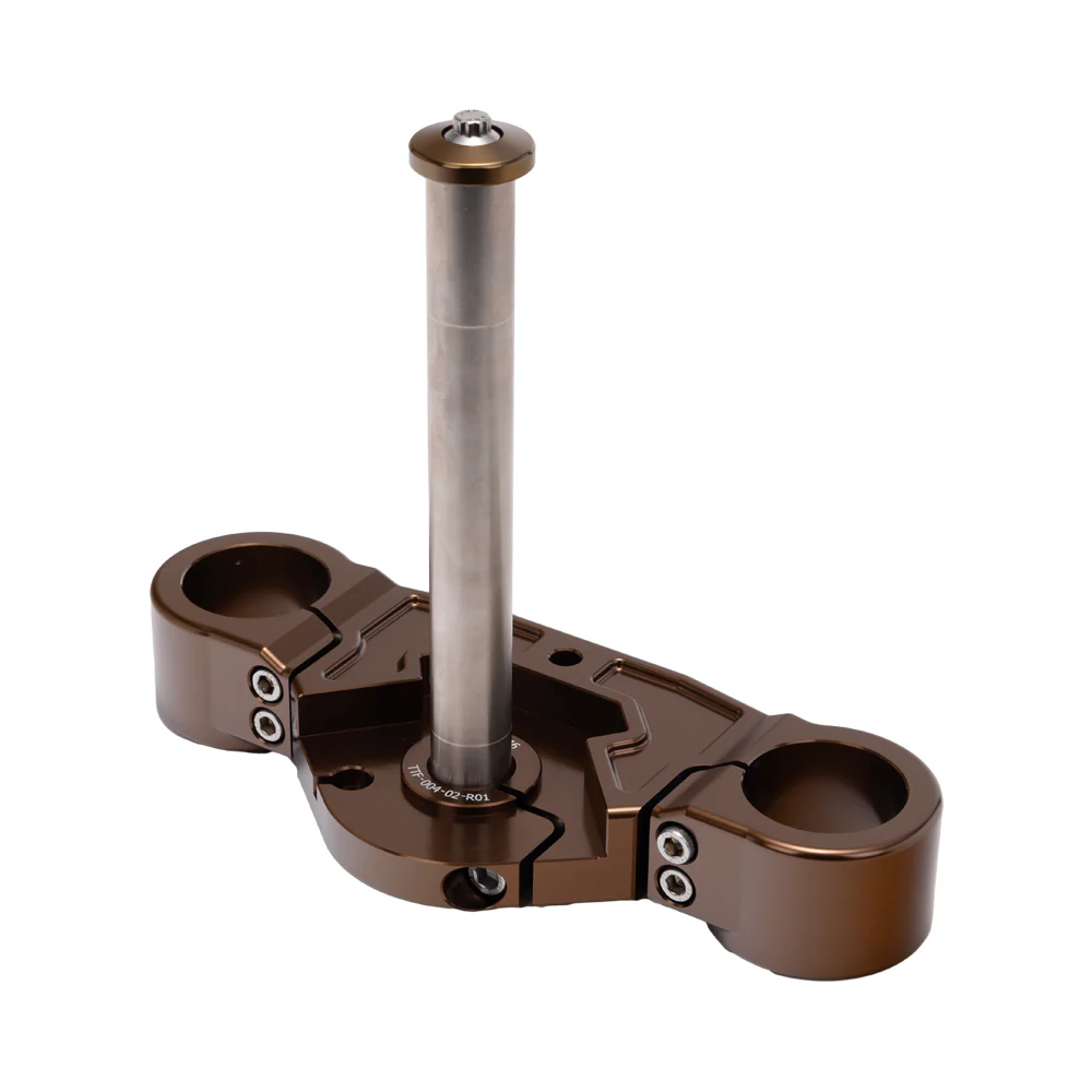 Og 2018 Up Softail 49mm Lower Triple Trees Kit Original Garage Moto Bronze
