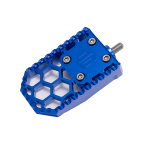 OG HoneyComp V3 Brake Pedal Gripper kit for Adjustable Brake Arm Brake Pedal Original Garage Moto Blue
