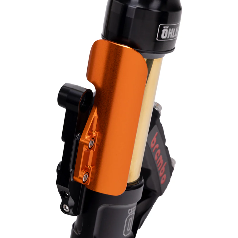 Og 2023 Up Touring Cvo Fork Guards Original Garage Moto Orange