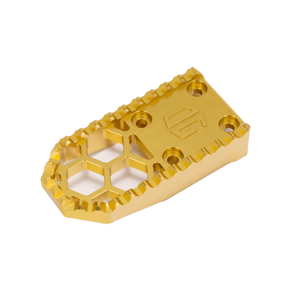 OG HoneyComp V3 Mini Replacement Gripper Foot Pegs Original Garage Moto Gold