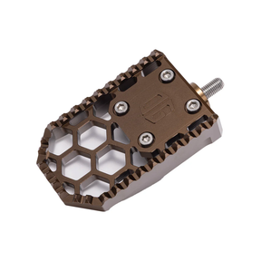 OG HoneyComp V3 Brake Pedal Gripper kit for Adjustable Brake Arm Brake Pedal Original Garage Moto Bronze
