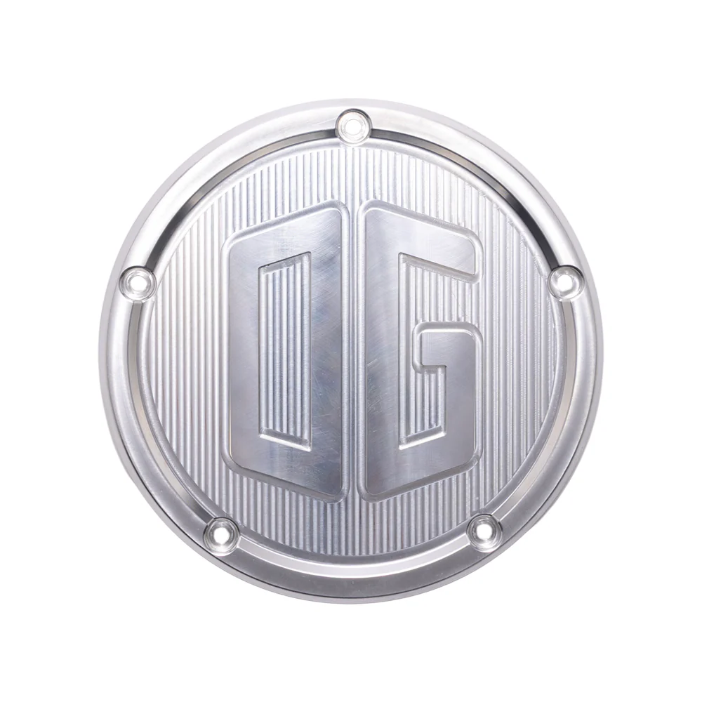 OG Derby Cover - 18+ Softail Derby Cover Original Garage Moto Aluminium Finish