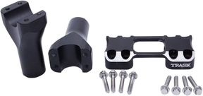 Assault 4" Risers with 1 1/4" Clamping Area, Reverse Cut Risers Trask Performance