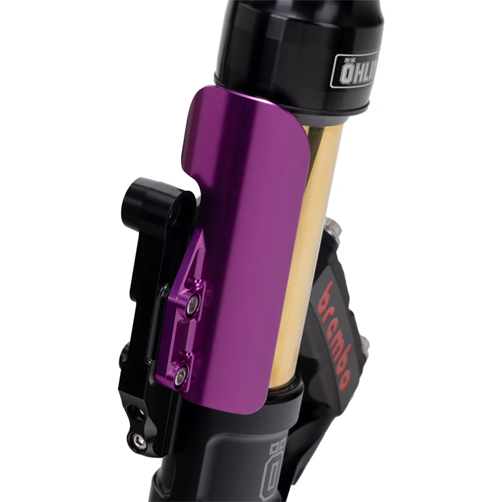 Og 2023 Up Touring Cvo Fork Guards Original Garage Moto Purple