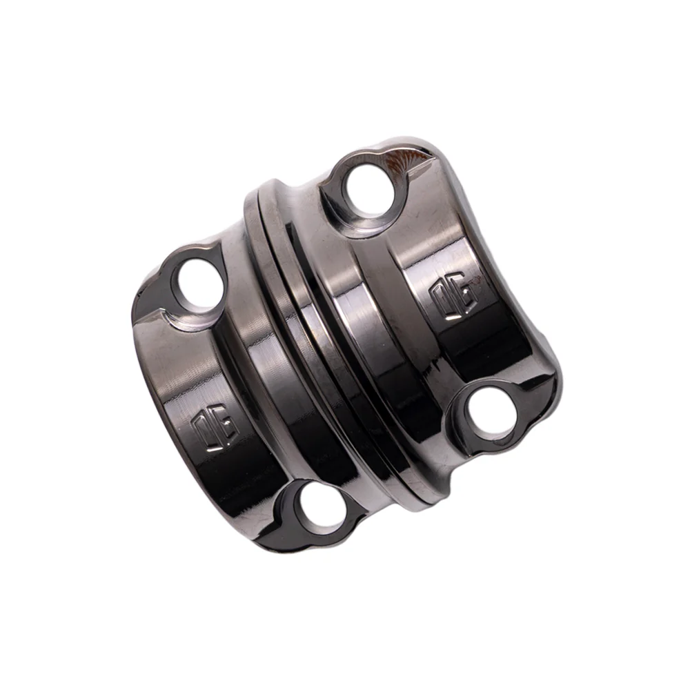 OG Billet Clutch / Brake Perch Clamp Perch Clamp Original Garage Moto Black Chrome