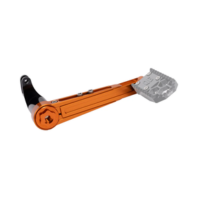 OG Adjustable Brake Arm V2 - Touring Brake Arm Original Garage Moto 2014 to Present Short: 5.75”- 7.00” Orange