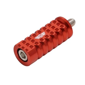 OG Gripper Shifter Peg Shifter Peg Original Garage Moto Red