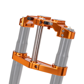Og 2023 Up Touring Cvo Drop 1" Triple Trees Kit Original Garage Moto Orange