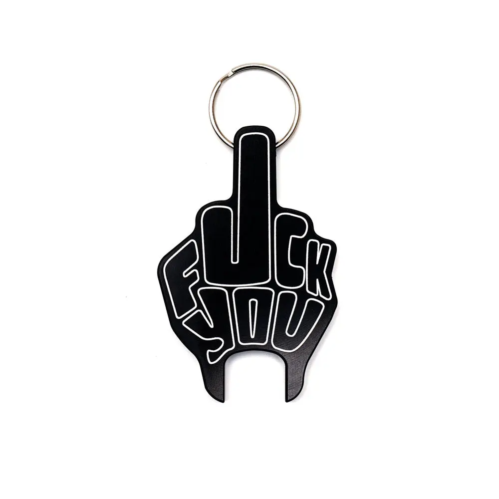 FU Key Chain!, Black Key Chain San Diego Customs