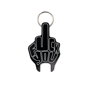 FU Key Chain!, Black Key Chain San Diego Customs