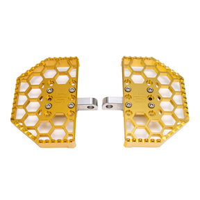 OG HoneyComp V3 Mini Floorboards - Indian Floorboards Original Garage Moto Gold Scout/Chief Front