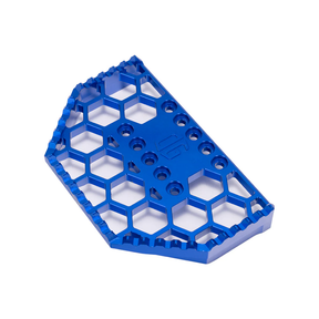 OG HoneyComp V3 Mini Floorboards Replacement Gripper Floorboards Original Garage Moto Blue