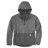 Lightweight Packable Anorak, Steel/Gravel Jacket Carhartt