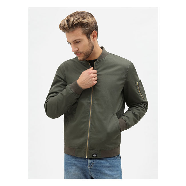 Hughson Jacket, Dark Olive Jacket Dickies