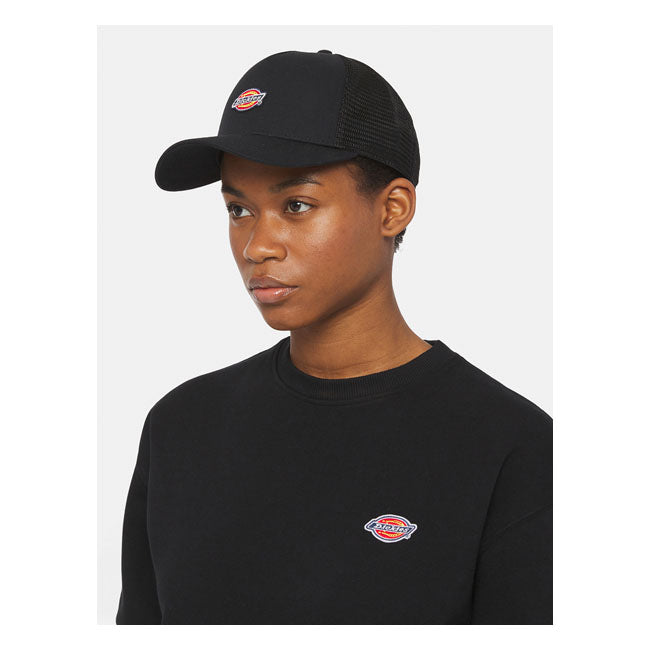 Hanston Trucker Cap, Black Headwear Dickies