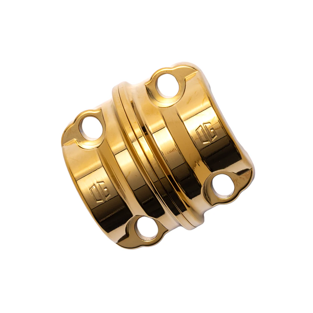 OG Billet Clutch / Brake Perch Clamp Perch Clamp Original Garage Moto Gold Plating