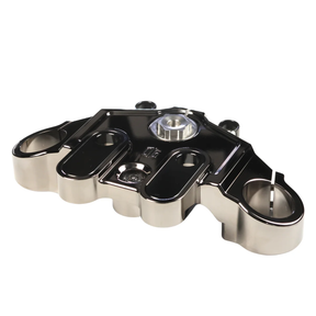 Og 2024 Up Touring Drop 1" Top Triple Tree Original Garage Moto Black Chrome