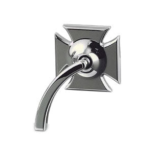 Maltese Cross Left Mirror, Polished Mirrors Kustom Tech