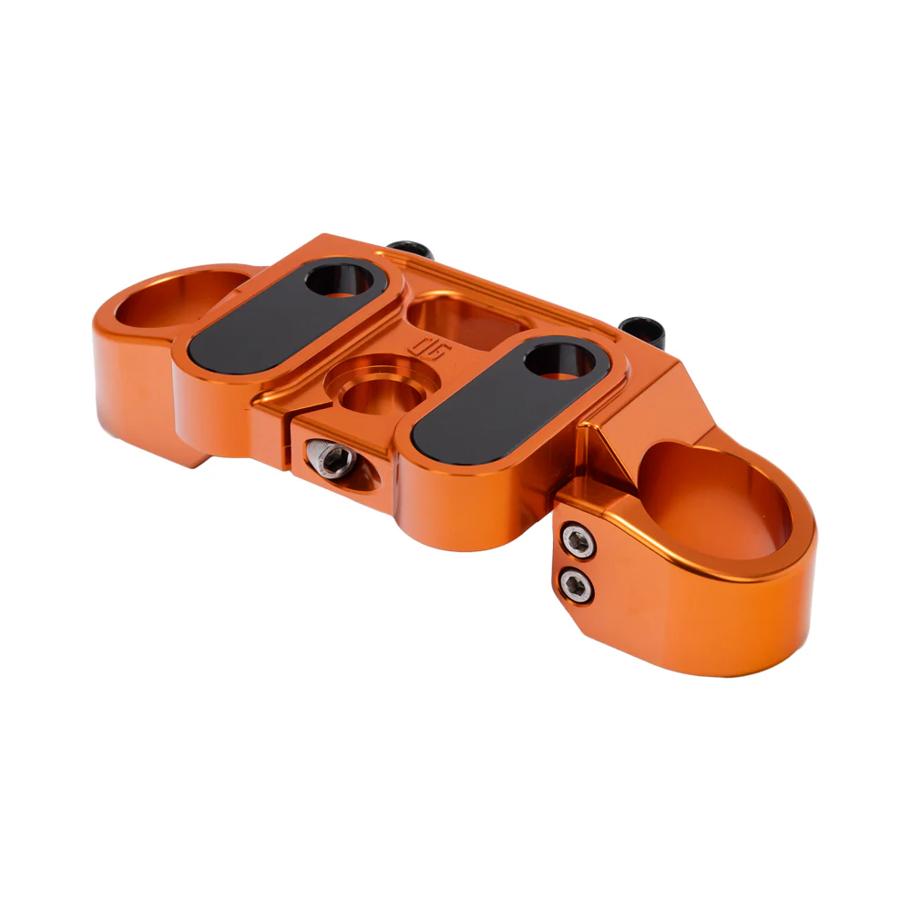 Og 2018 Up Softail 49mm Drop 1" Top Triple Tree Original Garage Moto Orange