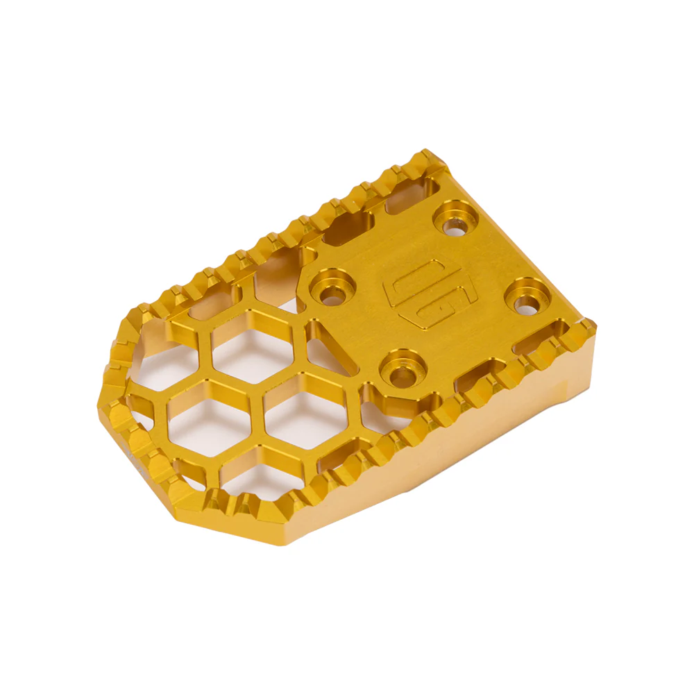 OG HoneyComp V3 Replacement Gripper Foot Pegs Original Garage Moto Gold