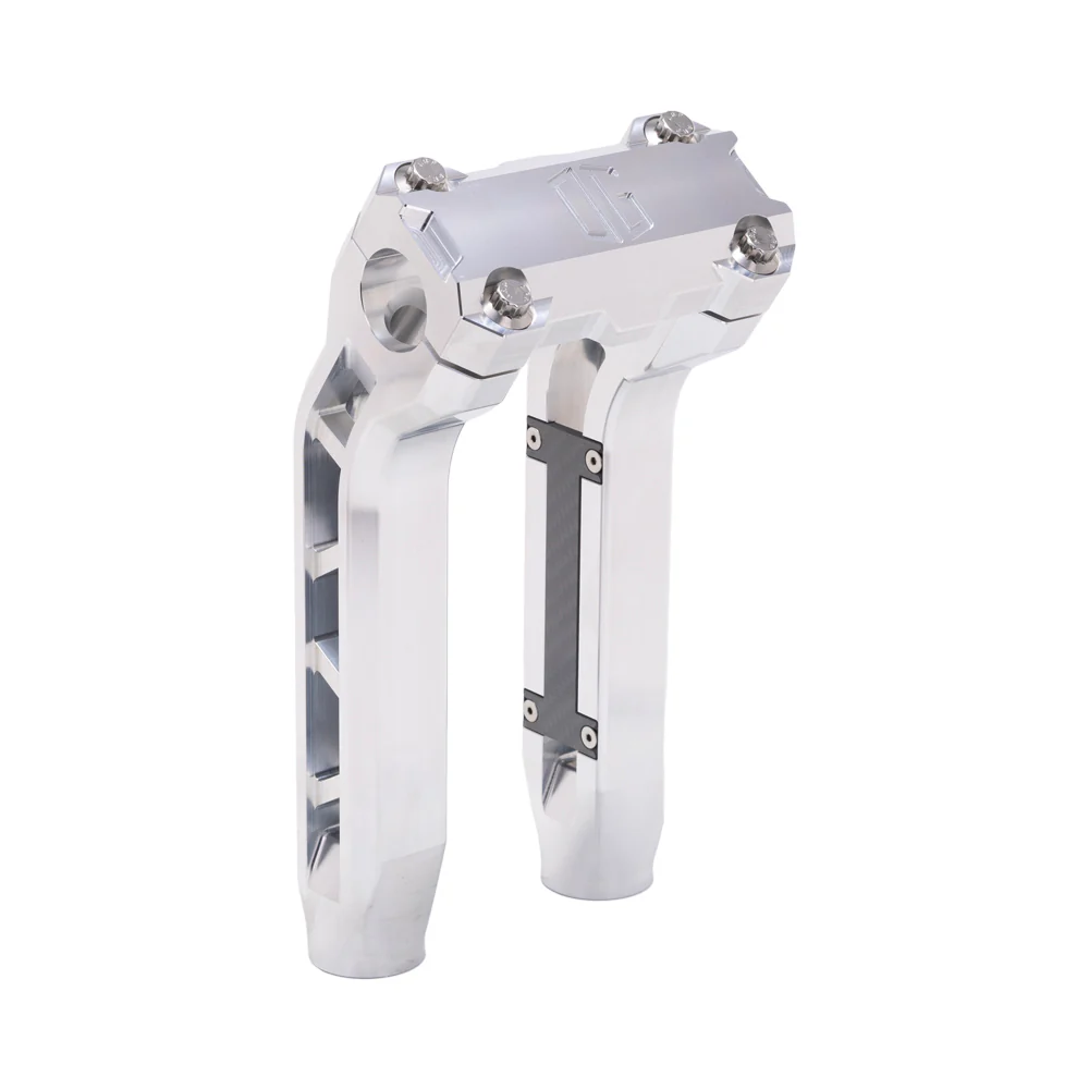 OG Performance 8.5" Pull Back Risers Risers Original Garage Moto OG Performance Top Clamp Aluminium Finish Aluminium Finish
