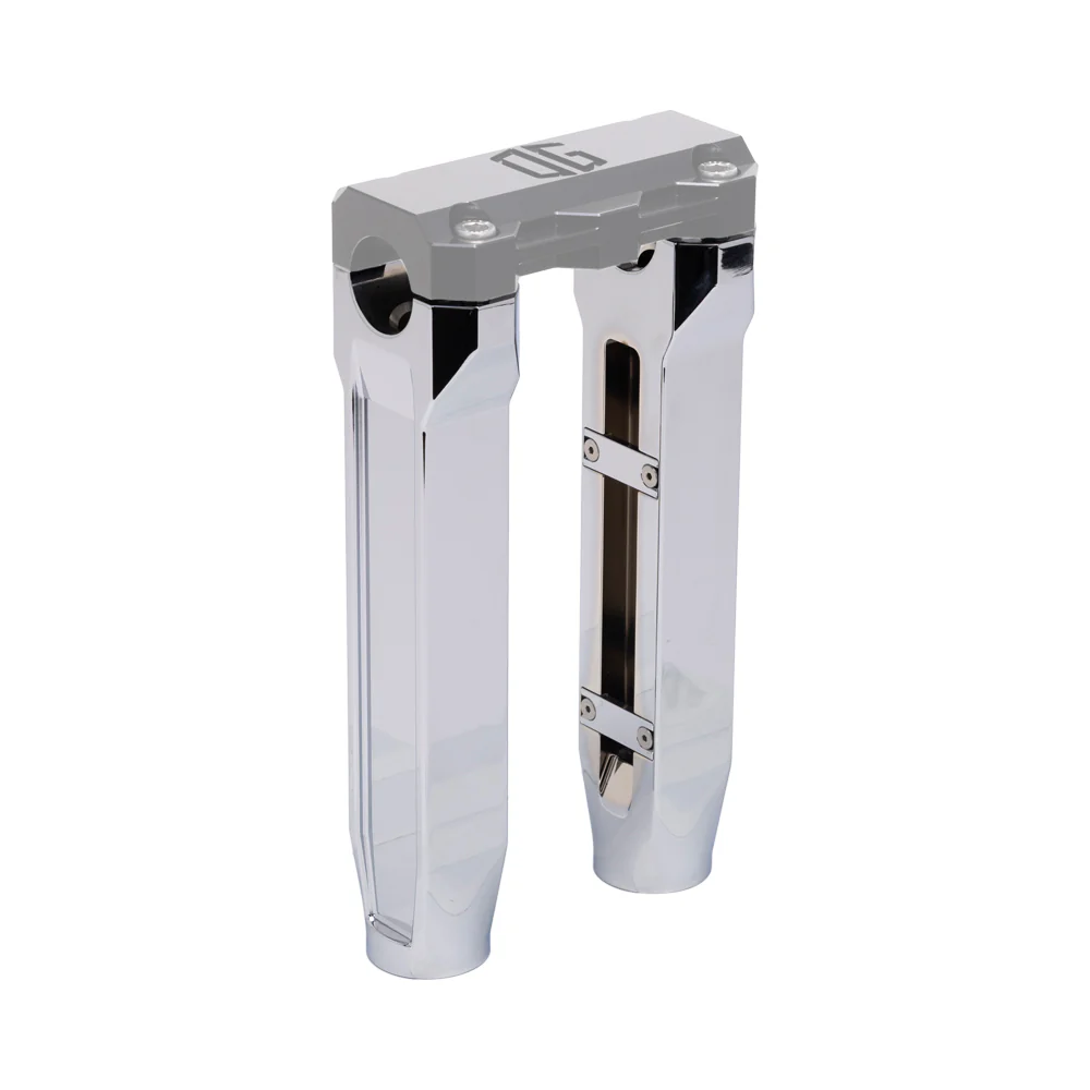 OG 8.5" Straight Riser Legs Risers Original Garage Moto Chrome