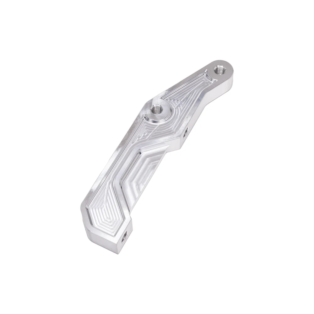 OG Front Radial Mount Brake Caliper Bracket V2 Brake Caliper Mount Original Garage Moto Aluminium Finish