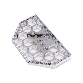 OG HoneyComp V3 Mini Floorboards Replacement Gripper Floorboards Original Garage Moto Chrome