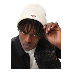 Gibsland Beanie, Ecru Headwear Dickies