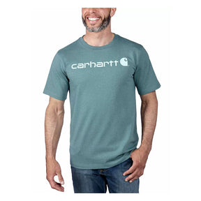 Logo Graphic T-Shirt, Pine Heather T-Shirt Carhartt