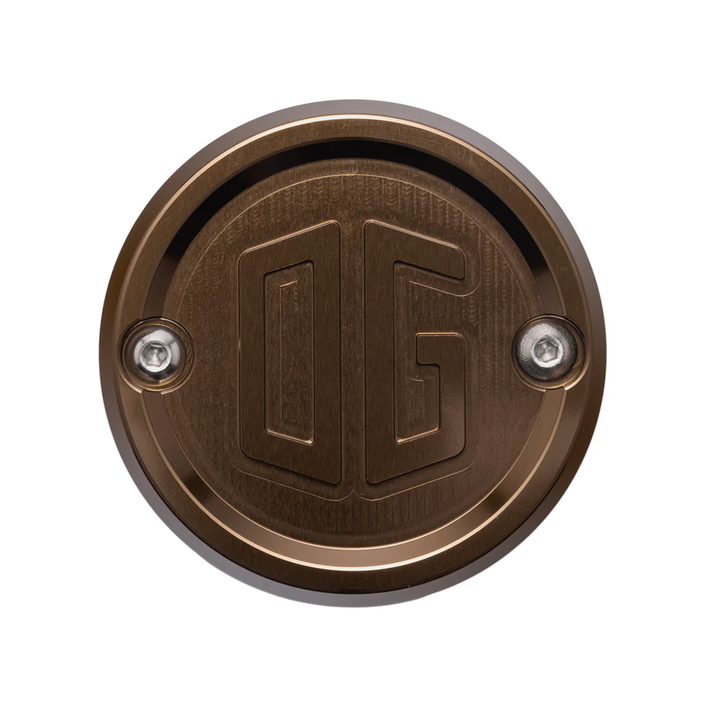 OG Points Cover - Milwaukee 8 Timing Cover Original Garage Moto Bronze