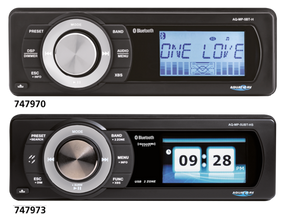 Waterproof Dummy Face Plate Basic & DeLuxe Stereo - Touring Head Unit Aquatic Av