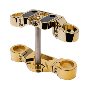 Og 2020 Up Softail Lowrider S & St Drop 1" Triple Trees Kit Original Garage Moto Gold Plating