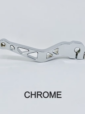 Destroyer Shift Lever, Chrome - Touring & FXR & Dyna & Softail Shift Arm Death Metal Racing