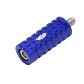 OG Gripper Shifter Peg - Indian Shifter Peg Original Garage Moto Blue