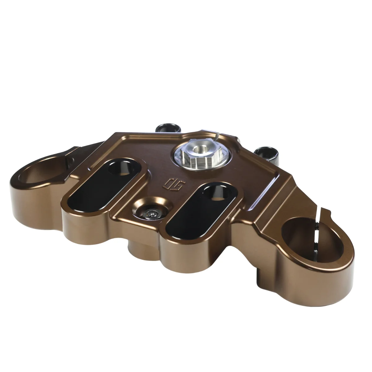 Og 2024 Up Touring Drop 1" Top Triple Tree Original Garage Moto Bronze